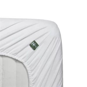wit percale katoenen hoeslaken