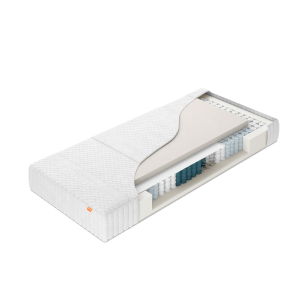 Eenpersoons Ultima matras met puls latex en pocketvering